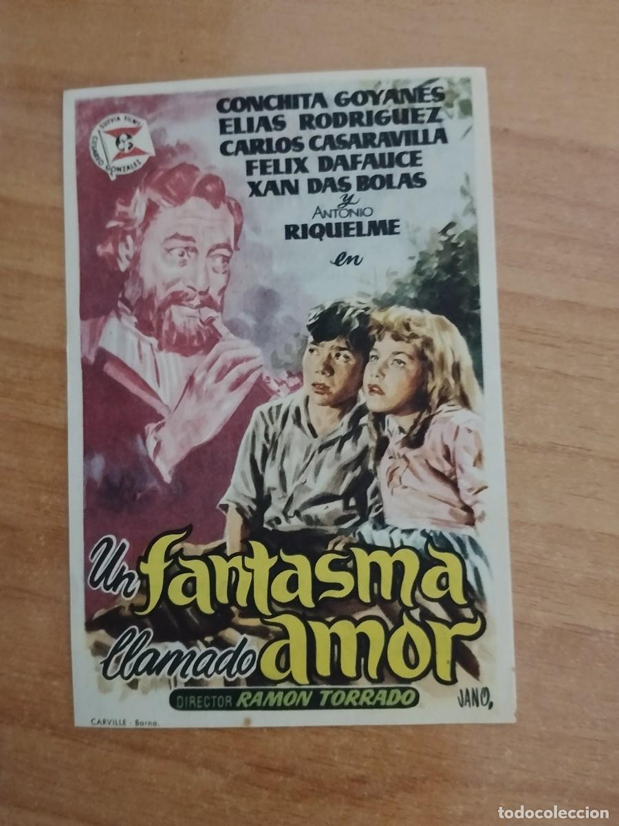 Cine: ROSA -PROGRAMA DE LA PELICULA --`UN FANTASMA LLAMADO AMOR CT