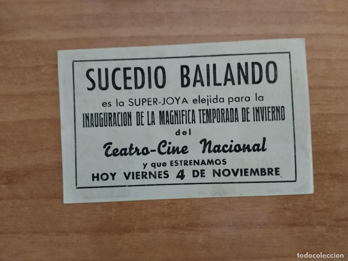 Cine: ROSA -PROGRAMA DE LA PELICULA --`SUCEDIO BAILANDO CT - Foto 2