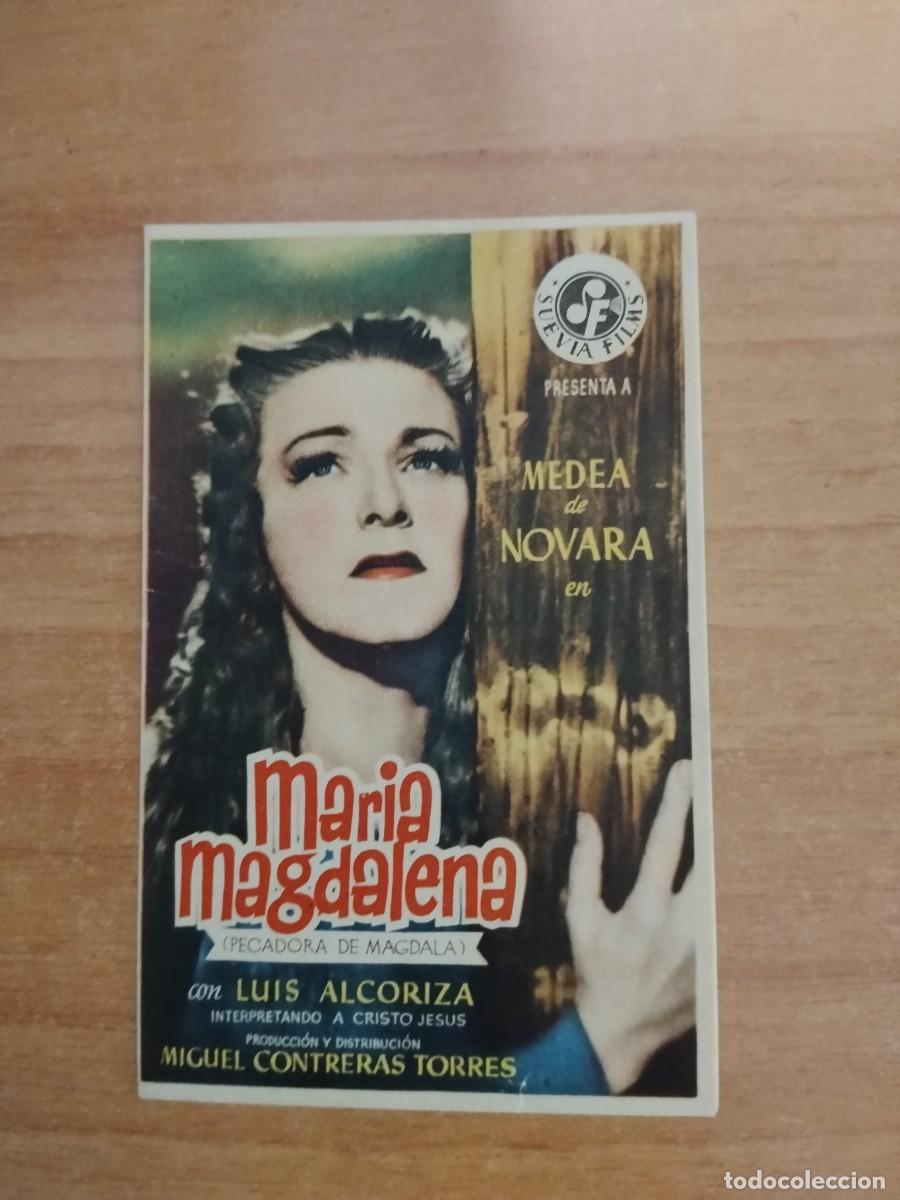 Cine: ROSA -PROGRAMA DE LA PELICULA --`MARIA MAGDALENA