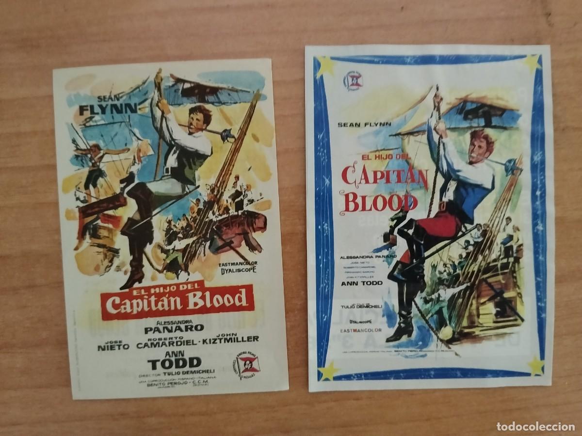 Cine: ROSA -PROGRAMA DE LA PELICULA --`EL CAPITAN BLOOD