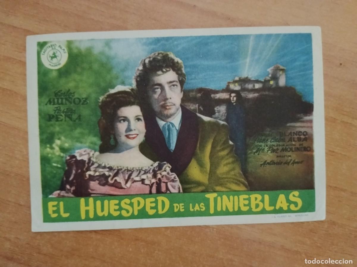 Cine: ROSA -PROGRAMA DE LA PELICULA --`EL HUESPED DE LAS TINIEBLAS CT