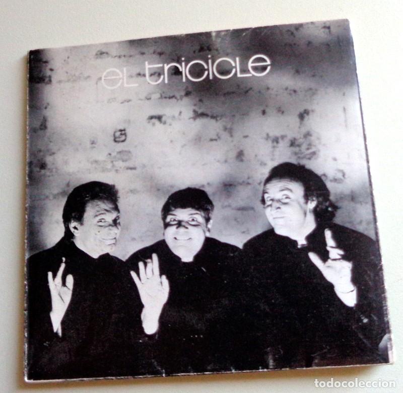 Cine: EL TRICICLE . TERRIFIC ! . FOLLETO DESPLEGABLE . FOLLETO PROMOCIONAL TEATRO. COMEDIA. ANTIGUO