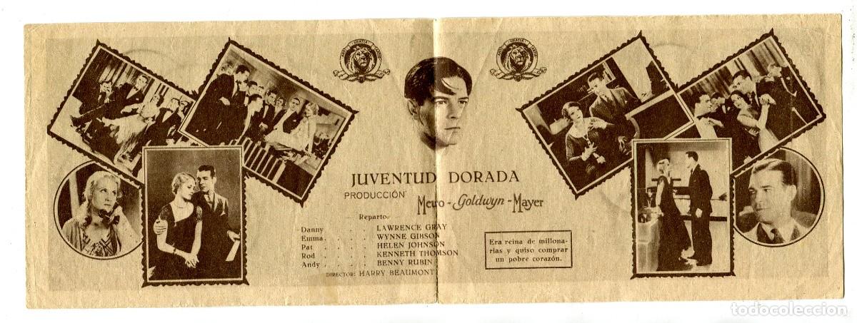 Cine: JUVENTUD DORADA, con Lawrence Gray. - Foto 2