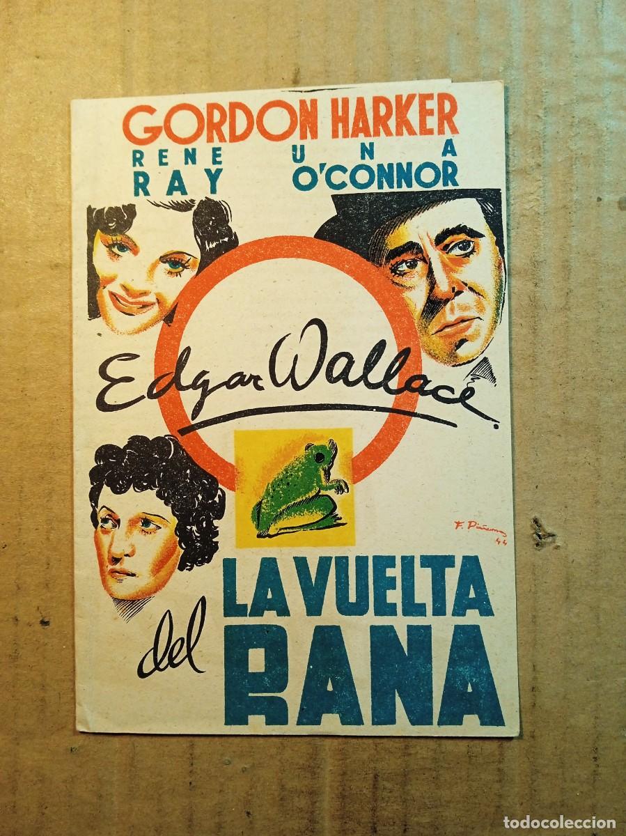  Flyers Publicitaires de films Anciens: FOLLETO DE MANO DOBLE DE LA PEL&Iacute;CULA LA VUELTA DEL RANA