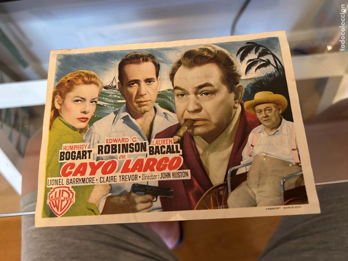 Cine: 1815 cayo largo teatro principal aranda con publicidad buen estado