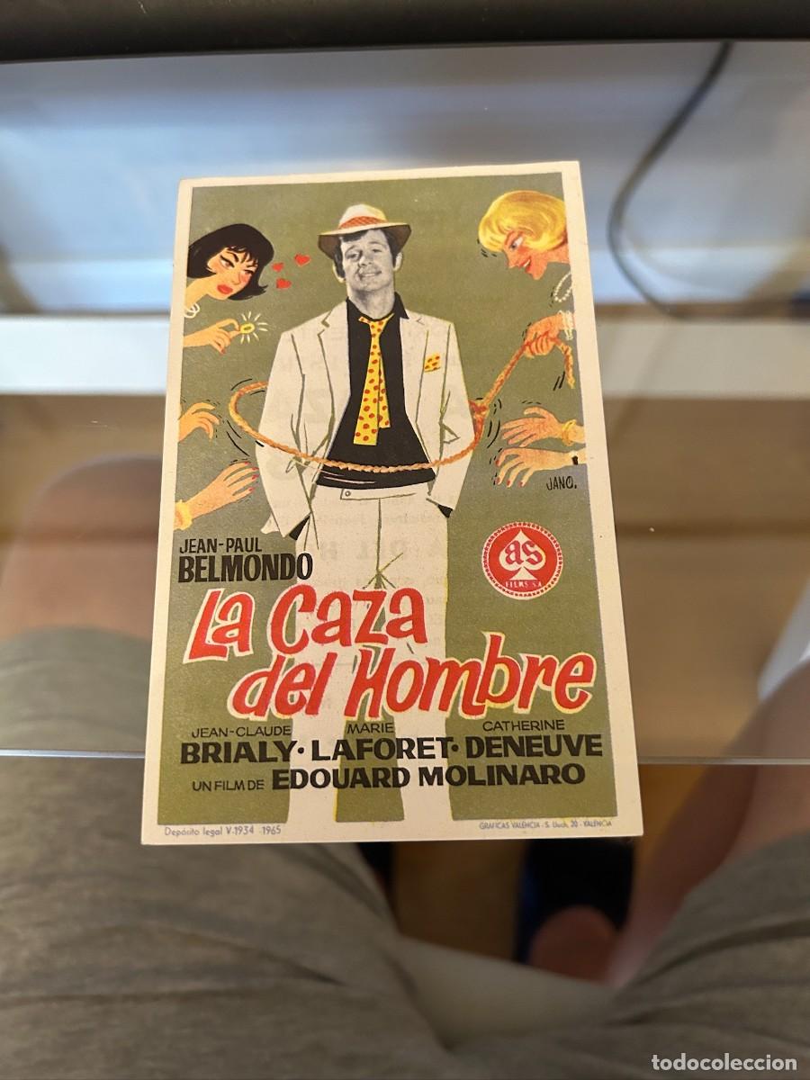 Cine: 1817 la caza del hombre cine chapi alicante con publicidad buen estado
