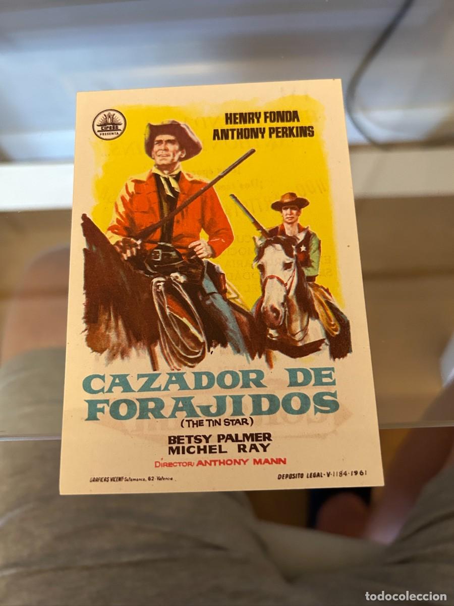 Cine: 1818 cazador de forajidos coliseum santander con publicidad buen estado