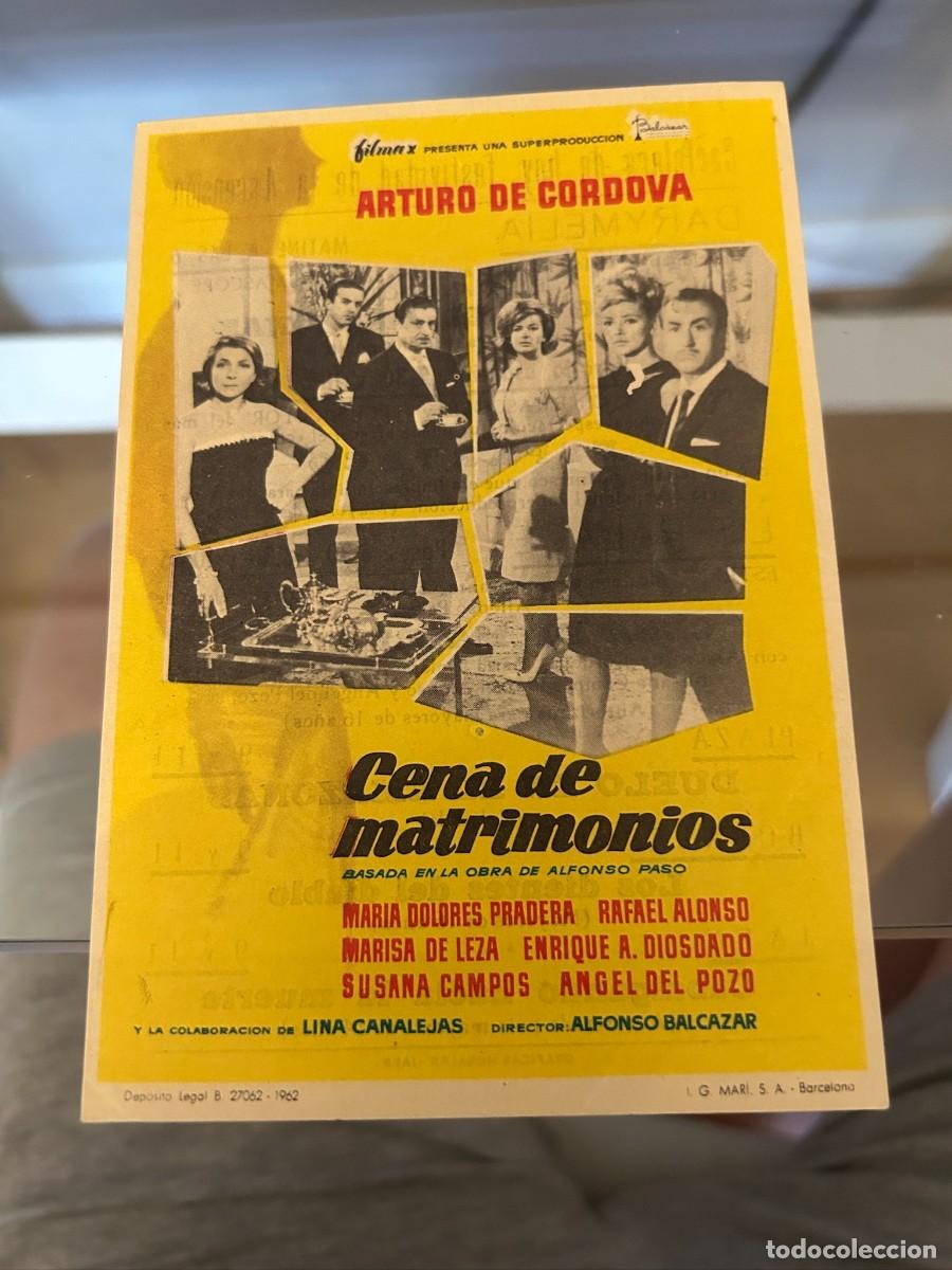 Cine: 1827 cena de matrimonios cine darymelia jaen con publicidad buen estado