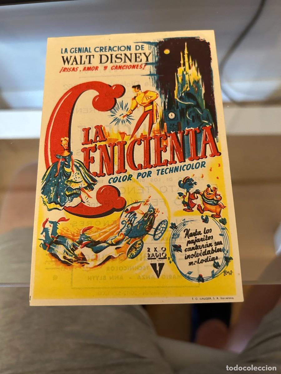 Cine: 1837 la cenicienta cine saboya castellon con publicidad buen estado