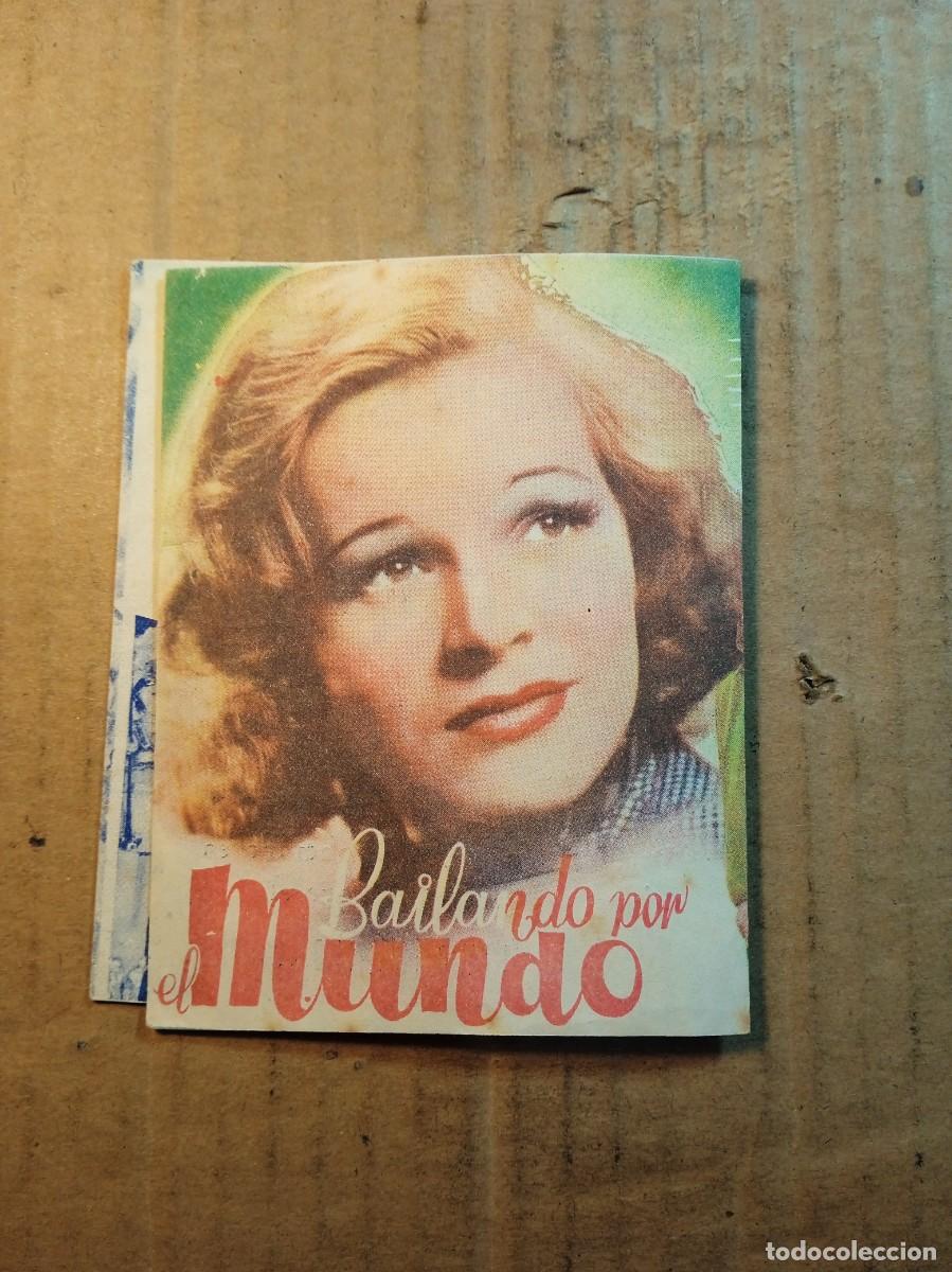 Cine: FOLLETO DE MANO DOBLE DE LA PEL&Iacute;CULA BAILANDO POR EL MUNDO
