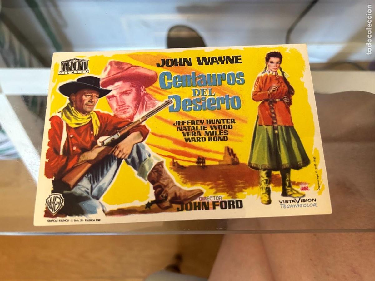 Cine: 1846 centauros del desierto sin publicidad buen estado