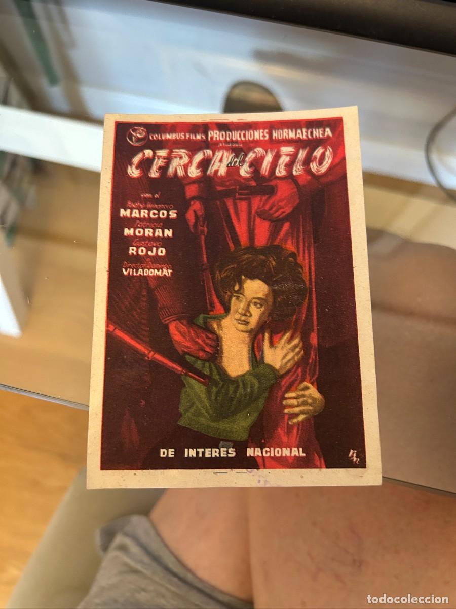 Cine: 1850 cerca del cielo fronton cinema zaragoza con publicidad buen estado