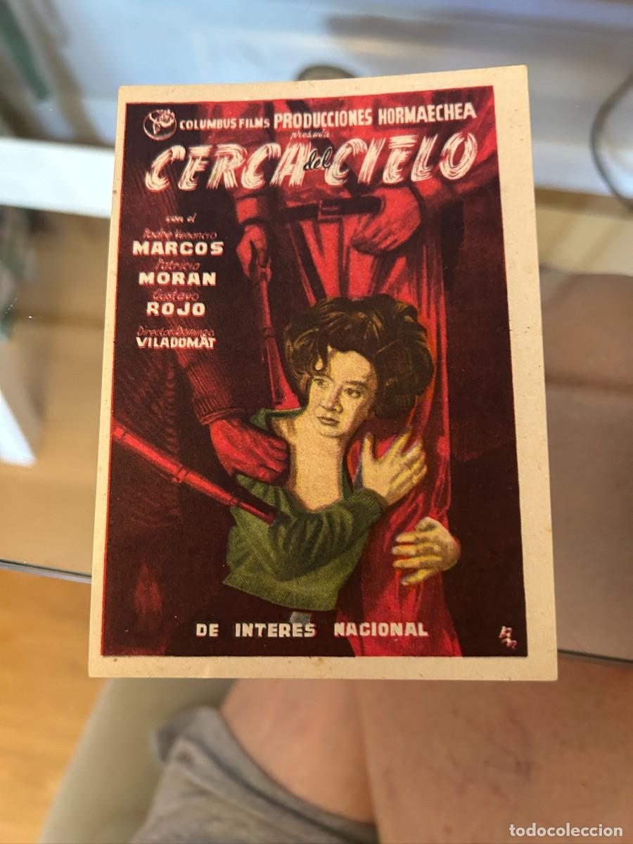 Cine: 1851 cerca del cielo cines vergara y otros barcelona buen estado con publicidad