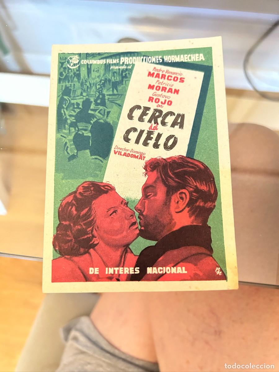 Cine: 1852 cerca del cielo salon novedades orihuela con publicidad buen estado