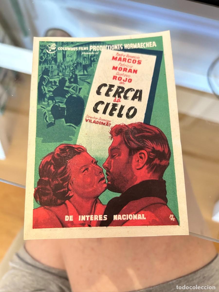 Cine: 1853 cerca del cielo cinema actualidades zaragoza con publicidad buen estado