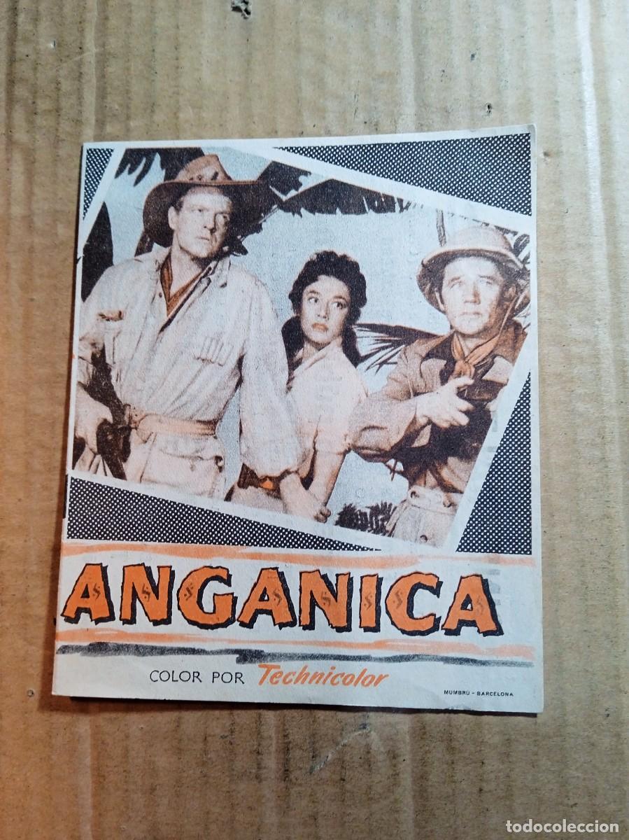 Cinema: FOLLETO DE MANO DOBLE DE LA PEL&Iacute;CULA TANGANICA
