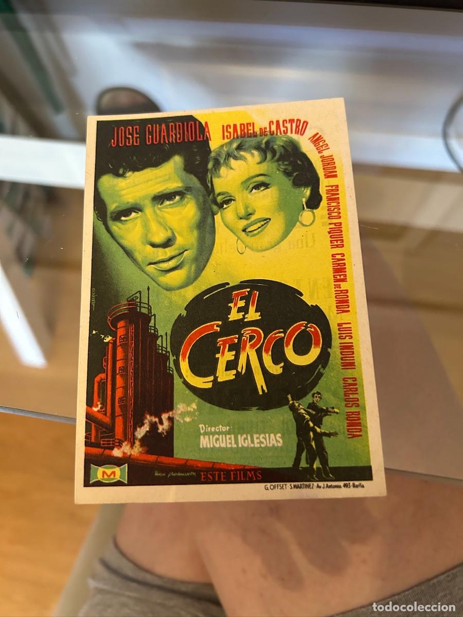 Cine: 1856 el cerco cine la paz binefar huesca con publicidad buen estado
