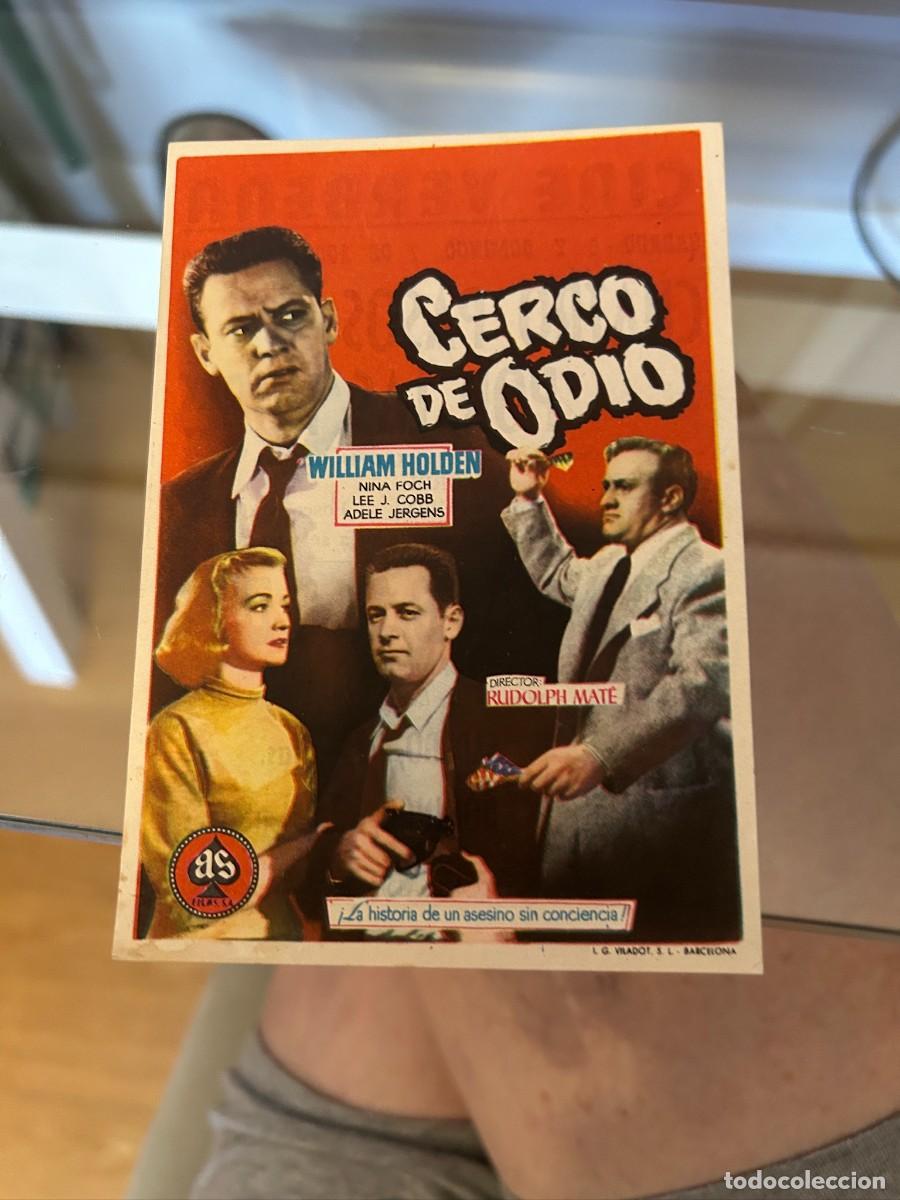 Cine: 1861 cerca de odio cine verbena barcelona con publicidad buen estado