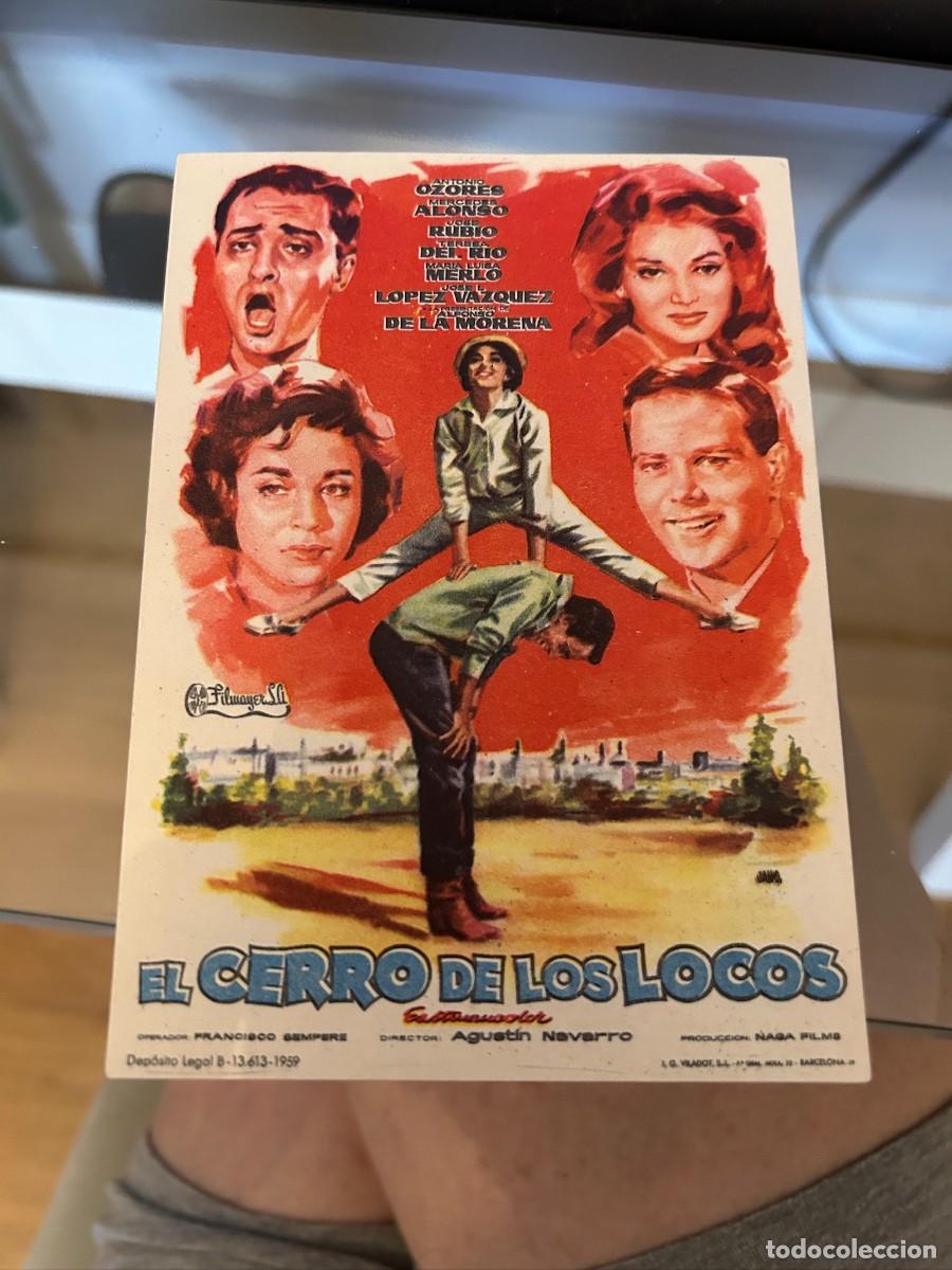 Cine: 1867 EL CERRO DE LOS LOCOS ANTONIO OZORES SIN PUBLICIDAD NUEVO