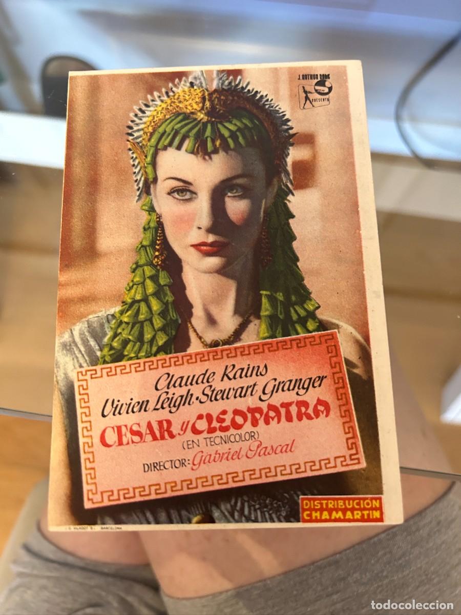 Cine: 1872 CESAR Y CLEOPATRA SIN PUBLICIDAD BUEN ESTADO