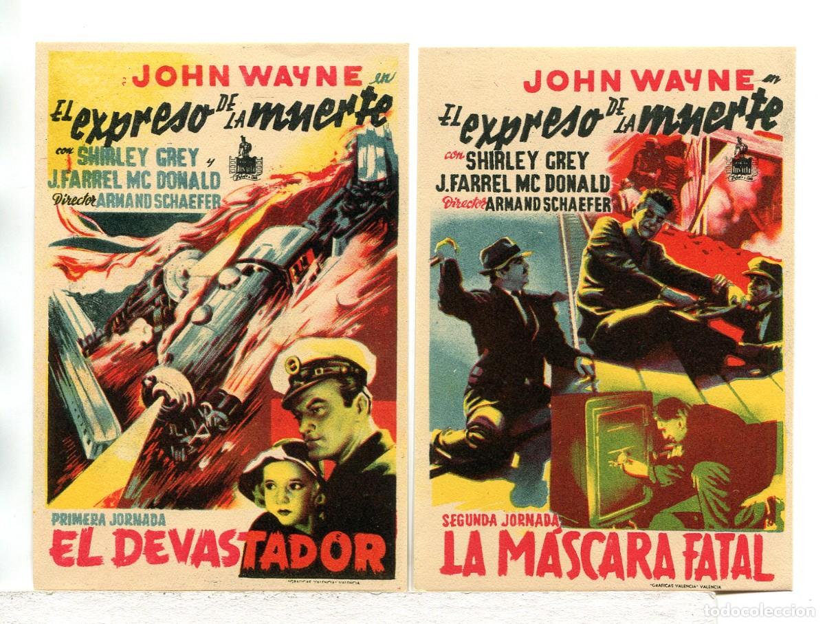 Cine: EL EXPRESO DE LA MUERTE, con John Wayne.