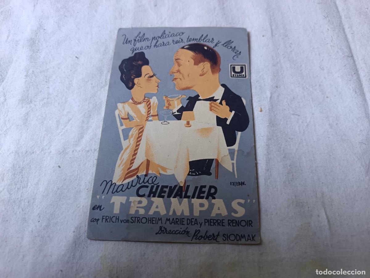 Cine: Folleto de Mano de Cine, Trampas