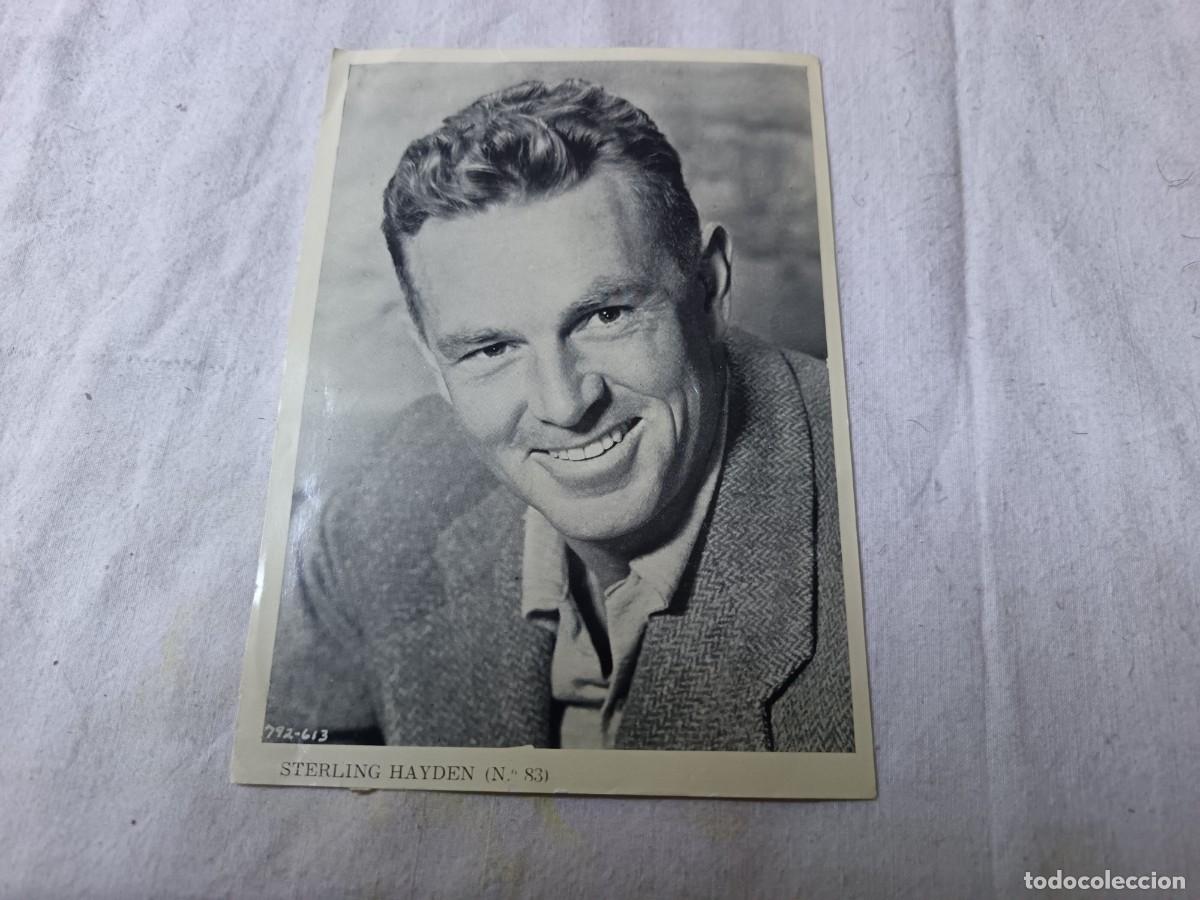 Cine: Folleto de Mano de Artista o similar, Sterling Hayden, Obsequio Florita