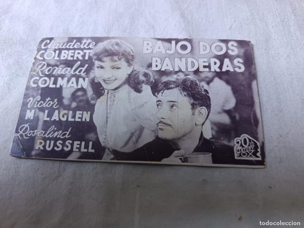 Cine: Folleto de Mano de Cine, Bajo dos Banderas