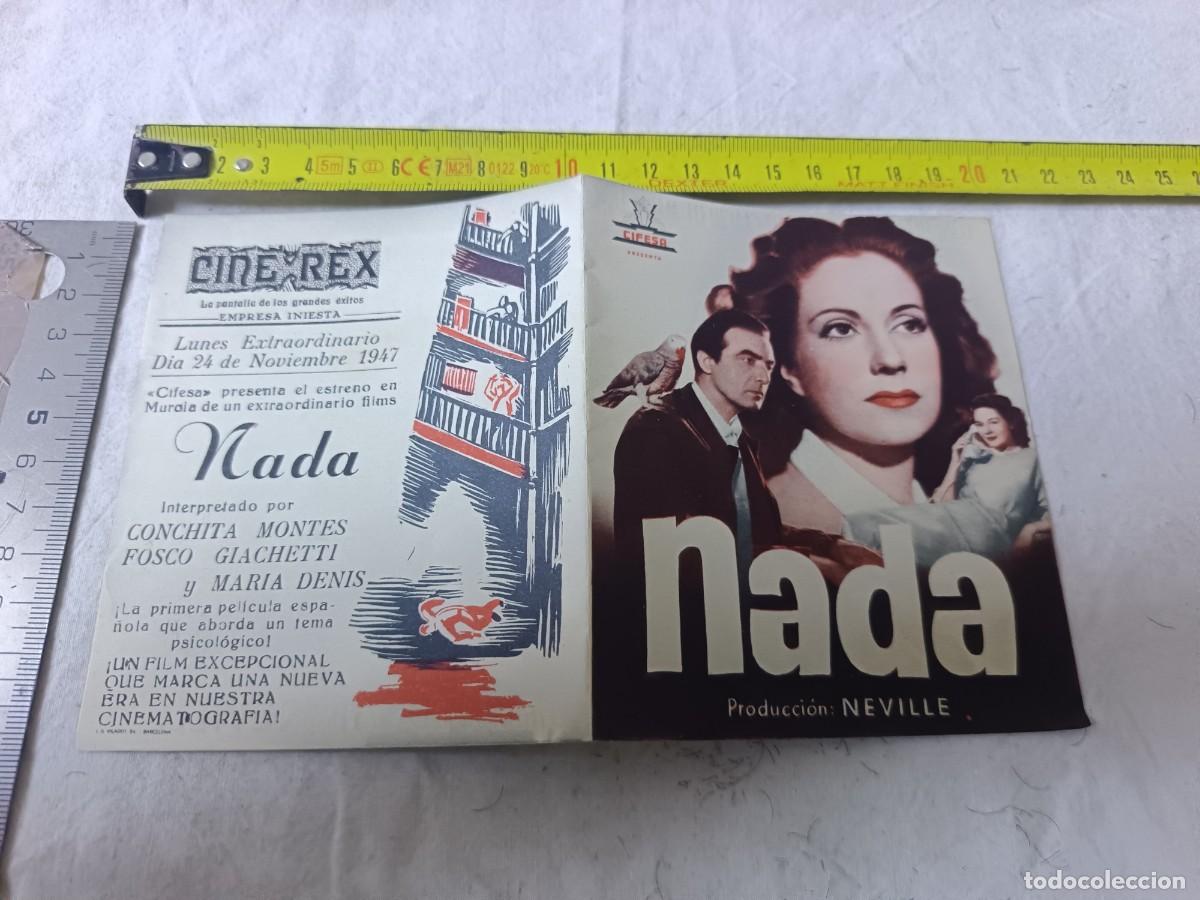 Cine: Folleto de Mano de Cine, Nada - Foto 3