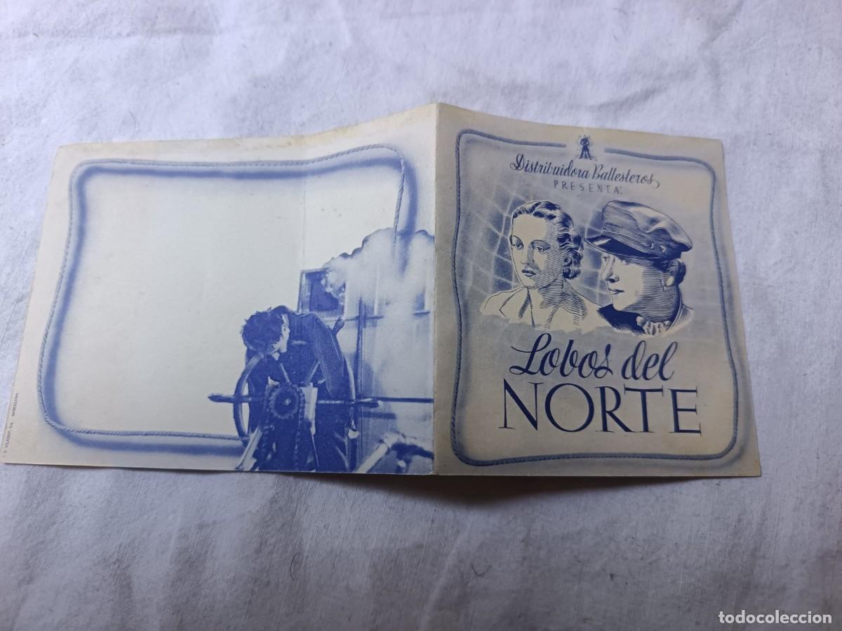 Cine: Folleto de Mano de Cine, Lobos del Norte - Foto 1