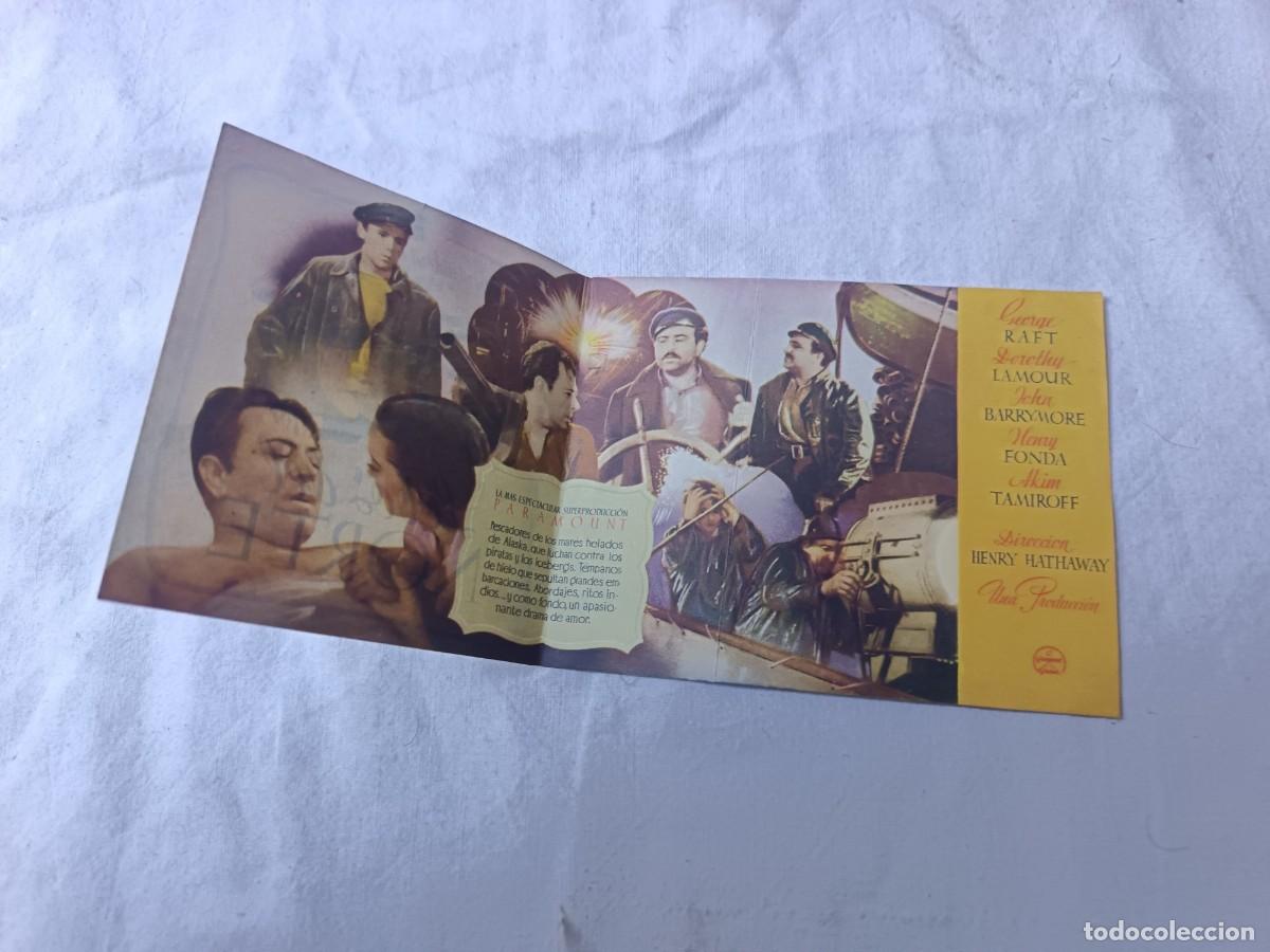 Cine: Folleto de Mano de Cine, Lobos del Norte - Foto 2