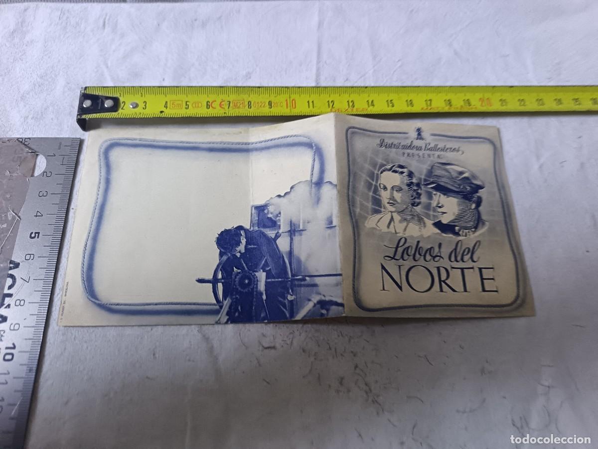 Cine: Folleto de Mano de Cine, Lobos del Norte - Foto 3