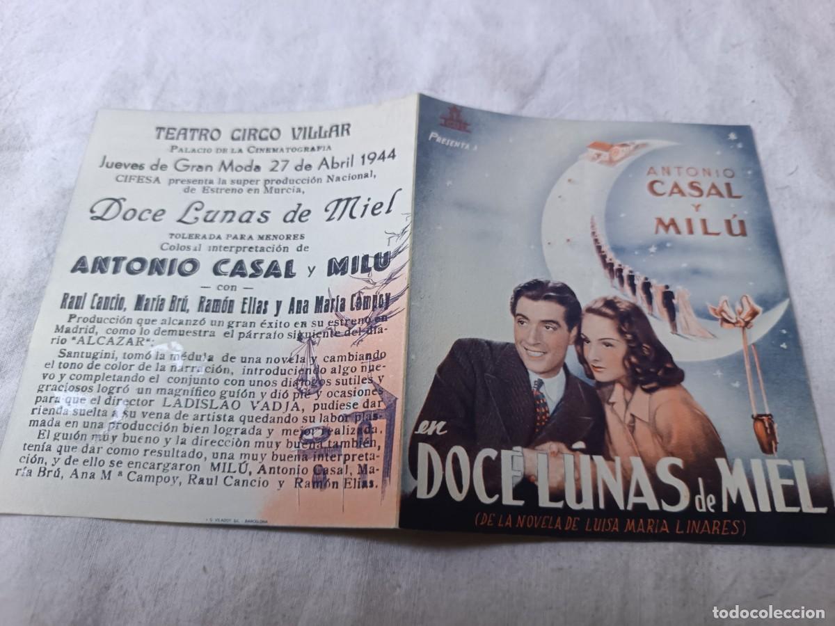 Cine: Folleto de Mano de Cine, Dulce Lunas de Miel