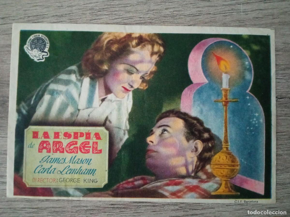 Cine: LA ESPIA DE ARGEL, JAMES MASON, SALON CRESPO, ERANDIO, VIZCAYA, 1947