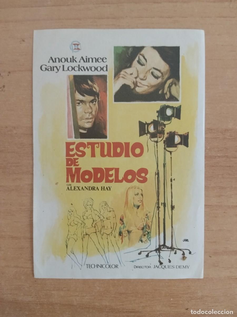 Cine: ROSA -PROGRAMA DE LA PELICULA --`ESTUDIO DE MODELOS