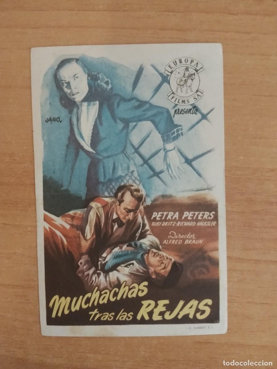 Cine: ROSA-PROGRAMA DE LA PELICULA --`MUCHACHAS ENTRE REJAS ct