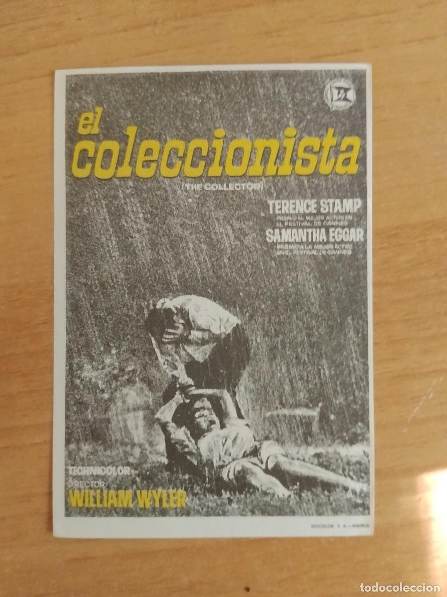 Cine: ROSA-PROGRAMA DE LA PELICULA --`EL COLECCIONISTA ct