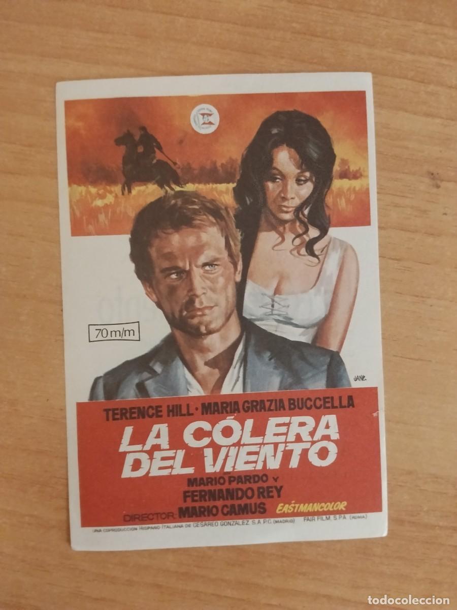 Cine: ROSA-PROGRAMA DE LA PELICULA --`LA COLERA DEL VIENTO ct
