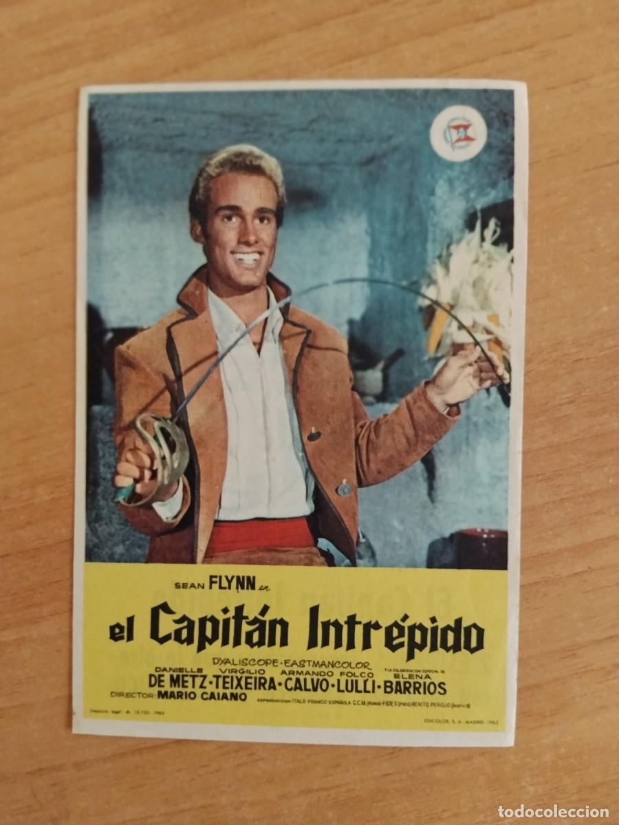 Cine: ROSA-PROGRAMA DE LA PELICULA --`EL CAPITAN INTREPIDO ct