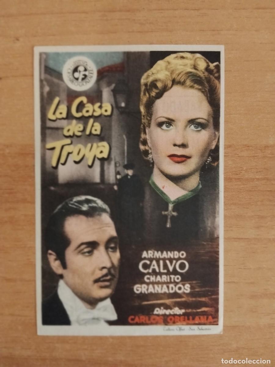 Cine: ROSA-PROGRAMA DE LA PELICULA -LA CASA DE LA TROYA ct