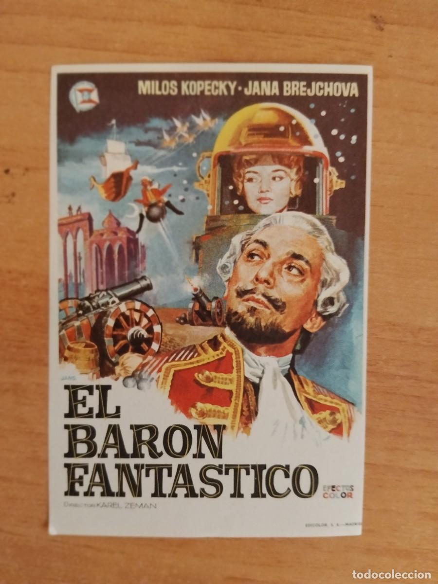 Cine: ROSA-PROGRAMA DE LA PELICULA --EL BARON FANTASTICO