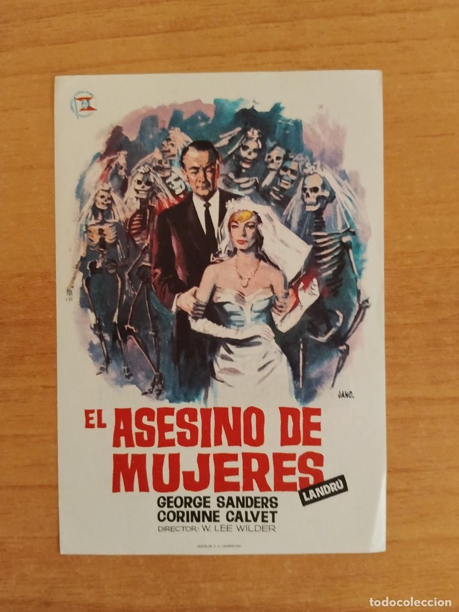 Cine: ROSA-PROGRAMA DE LA PELICULA --EL ASESINO DE MUJERES ct