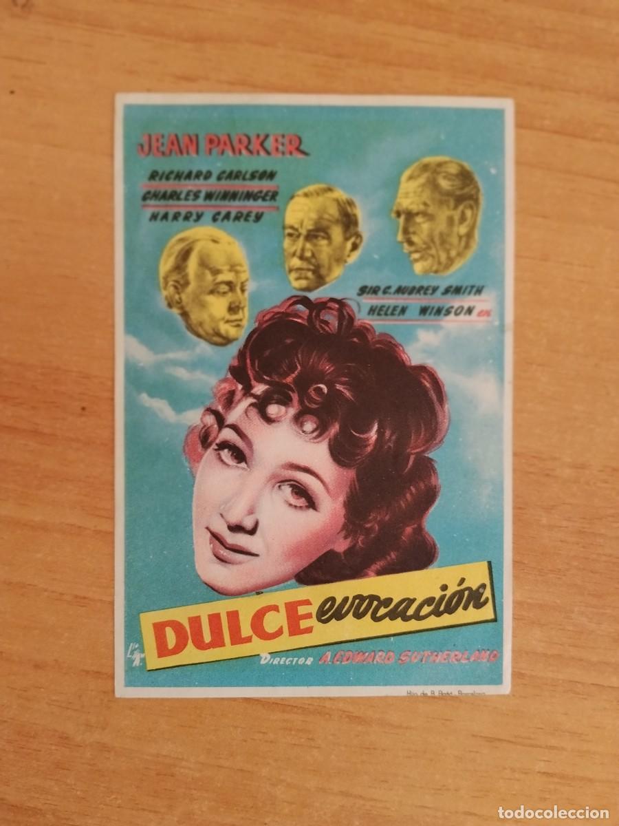 Cine: ROSA-PROGRAMA DE LA PELICULA --DULCE EVOCACION
