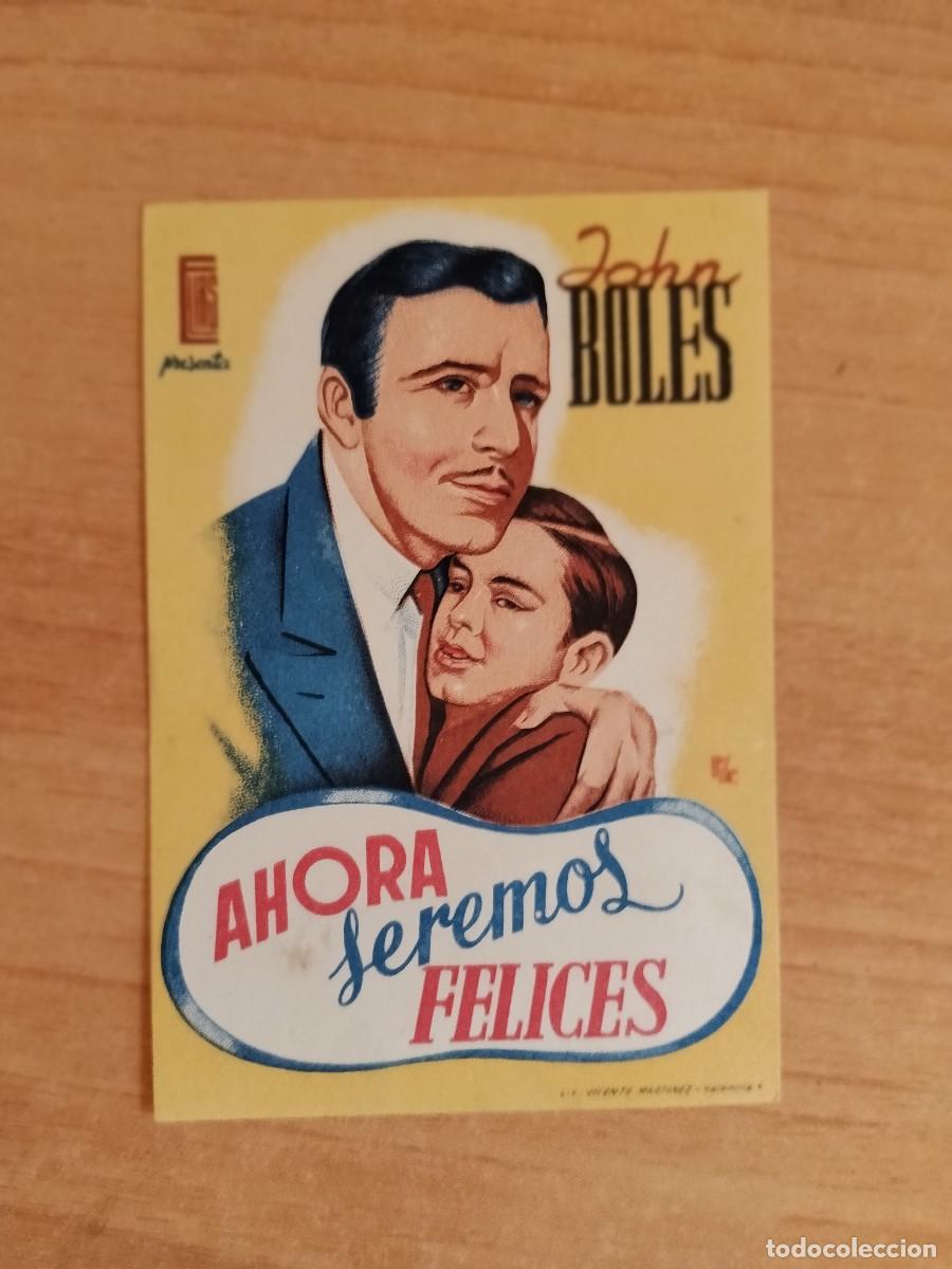 Cine: ROSA-PROGRAMA DE LA PELICULA --AHORA SEREMOS FELICES - Foto 1