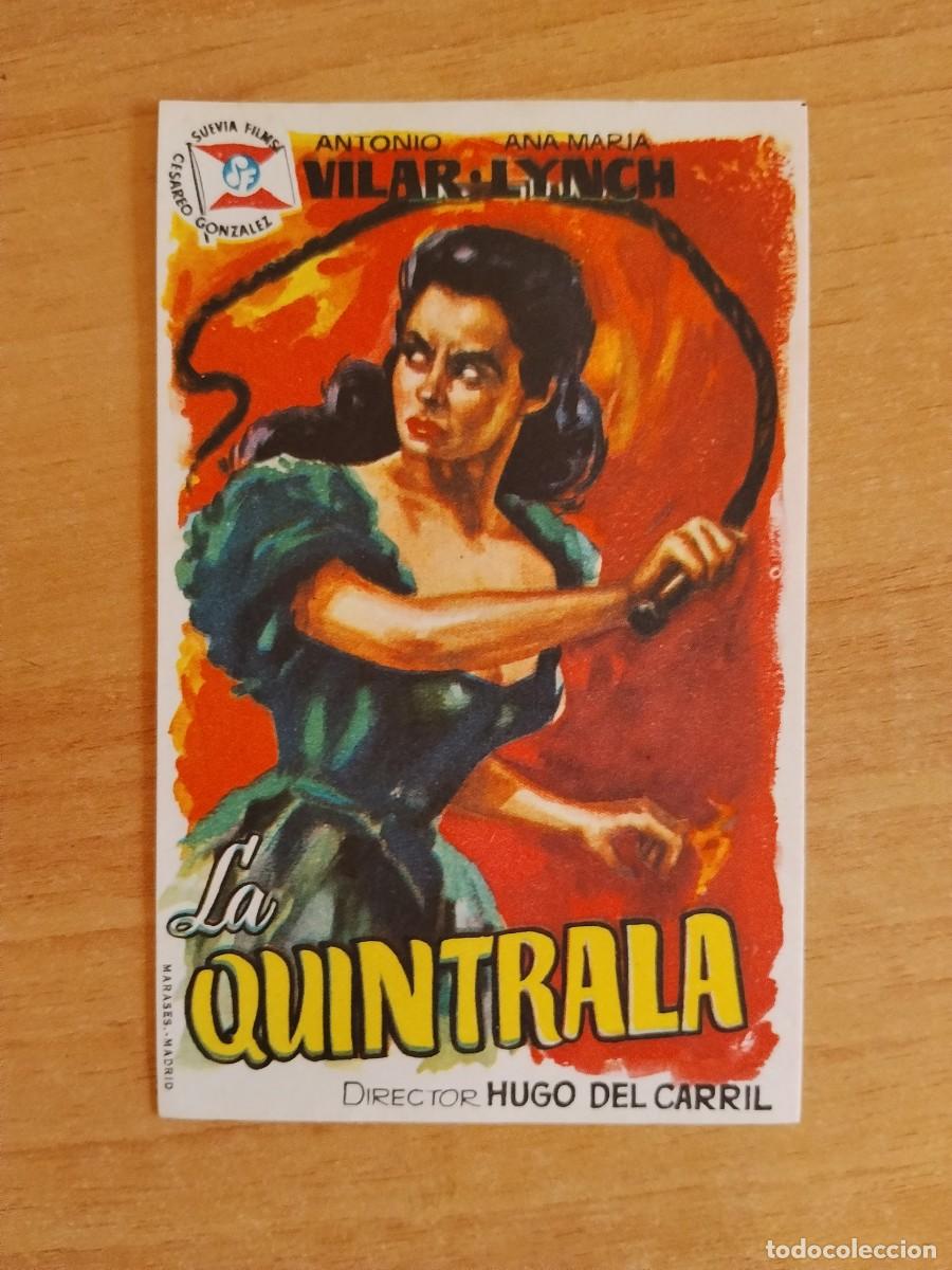  Flyers Publicitaires de films Anciens: TURQ-PROGRAMA DE LA PELICULA --LA QUINTRALA