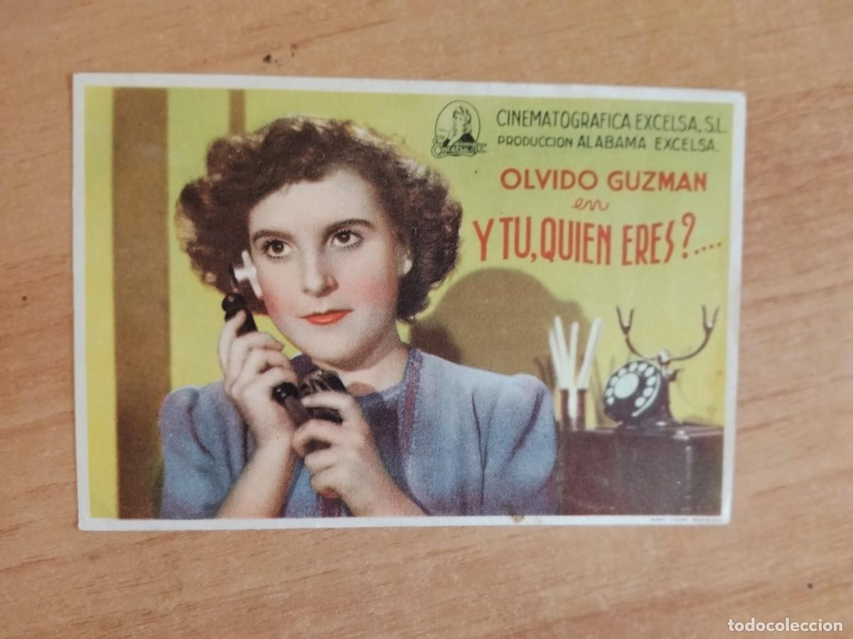 Cine: TURQ-PROGRAMA DE LA PELICULA --Y TU QUIEN ERES ?