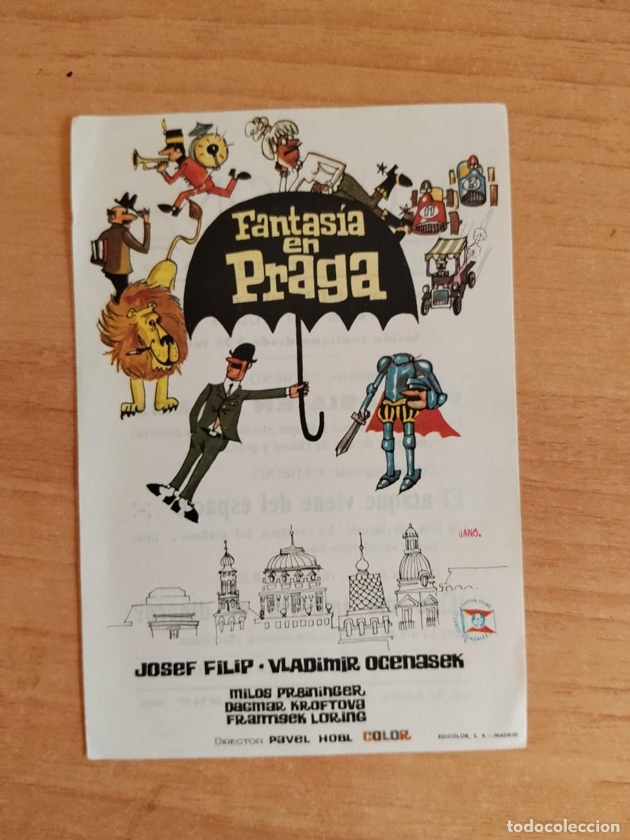 Cine: ROSA-PROGRAMA DE LA PELICULA --FANTASIA EN PRAGA ct