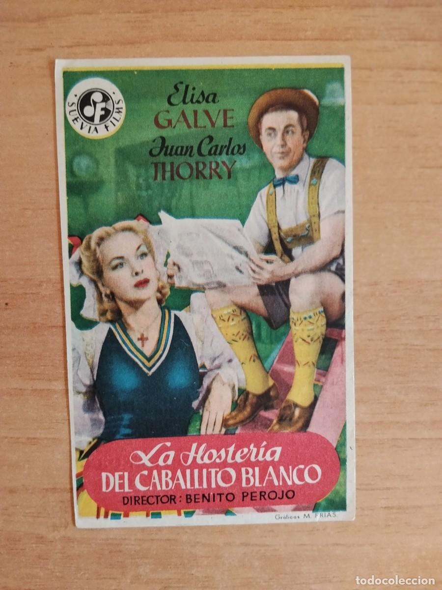 Cine: ROSA-PROGRAMA DE LA PELICULA --LA HOSTERIA DEL CABALLO BLANCO ct - Foto 1