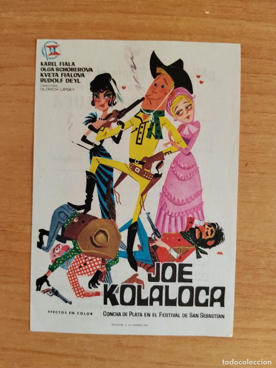 Cine: ROSA-PROGRAMA DE LA PELICULA --JOE KOLALOCA ct