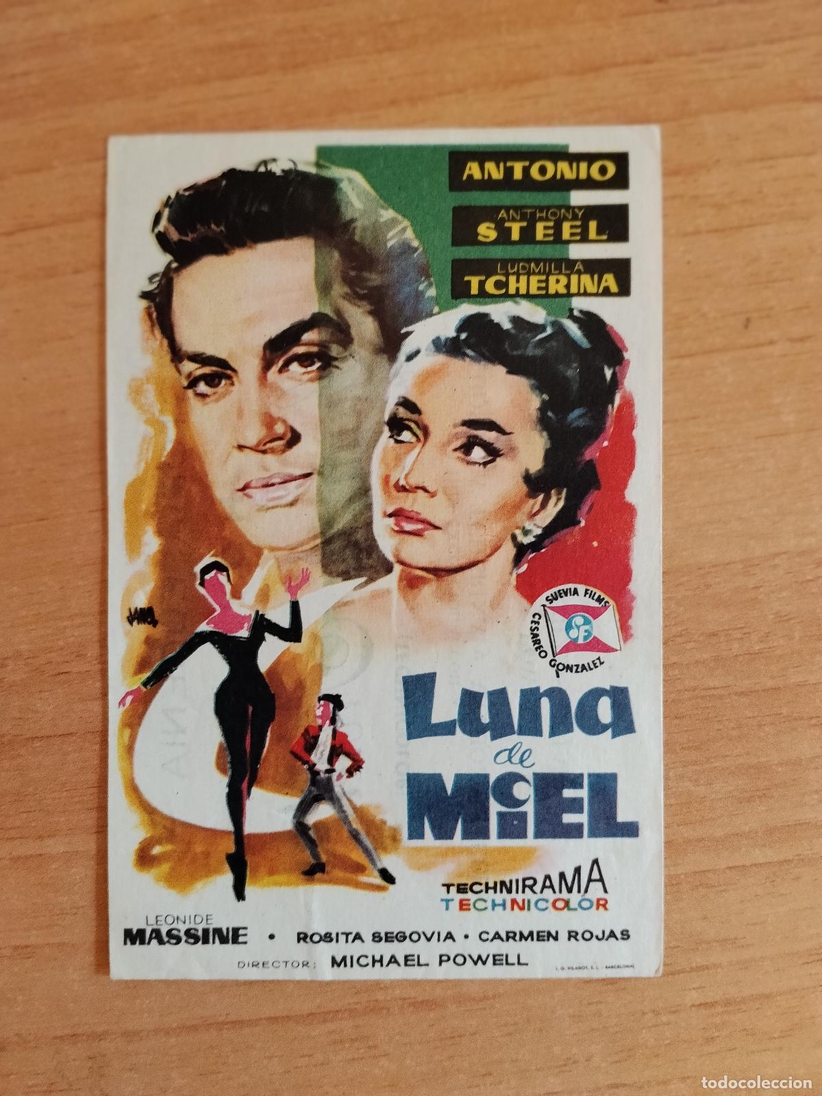 Cine: ROSA-PROGRAMA DE LA PELICULA --LUNA DE MIEL ct